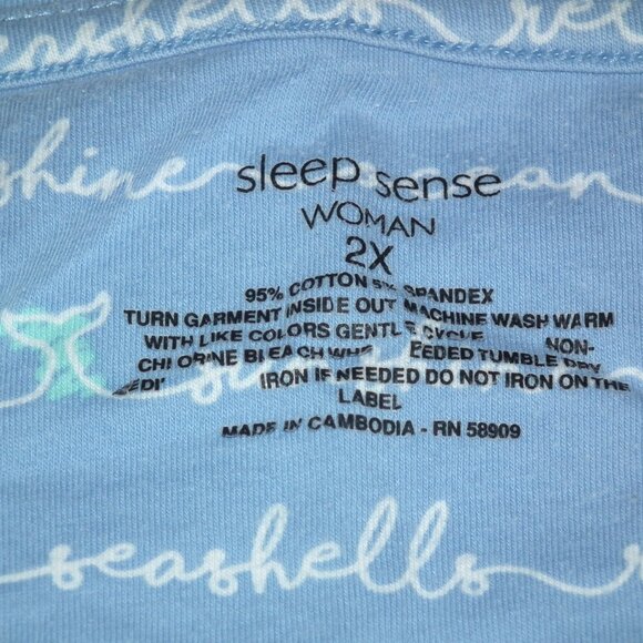 Sleep Sense PJs Set Plus Size 2X - Picture 5 of 5